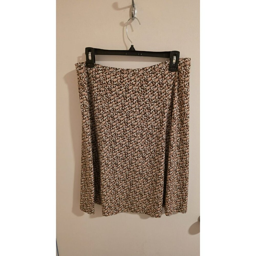Axcess Aline Skirt Womens Medium Floral Fairy Romantic Office Church Angelcore